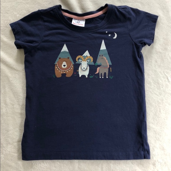 Hanna Andersson Other - Hanna mountain bear ram horse tee size 120 Hanna Andersson Other - Hanna mountain bear ram horse tee size 120